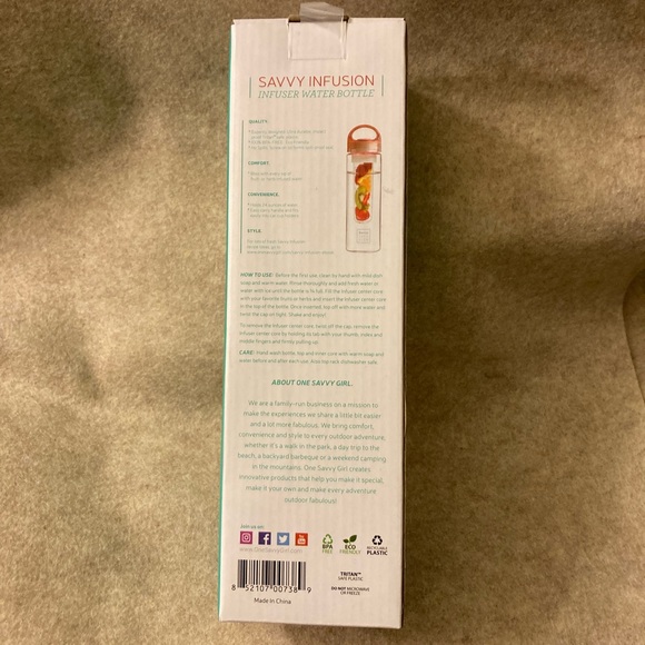 Savvy Infusion Water Bottle - Picture 7 of 8